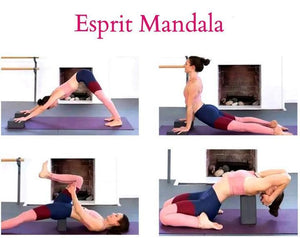 Brique de Yoga BAMBOU - Esprit Mandala