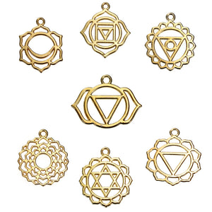 Médailles  LES 7 CHAKRAS - Esprit Mandala