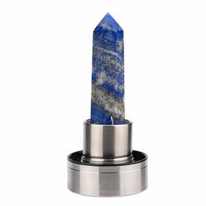 Pointe de Cristal de Pierre - pour Bouteille Élixir (inox ou bambou) - Esprit Mandala