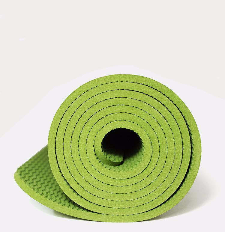 Costway tapis de yoga 8 mm d'épaisseur antidérapant double face