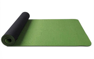 Tapis de Yoga (6mm) - double vert - - Esprit Mandala