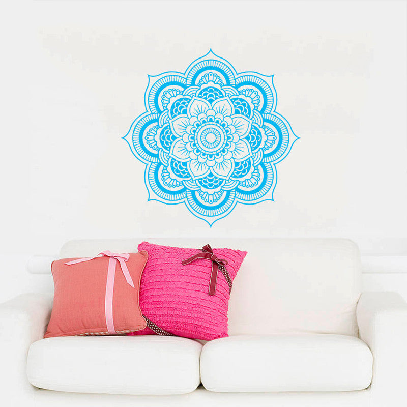 Sticker mural Mandala LOTUS (couleurs) - Esprit Mandala