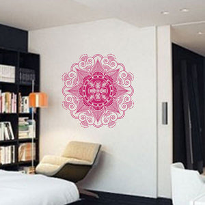 Sticker mural  Mandala PLUME - Esprit Mandala