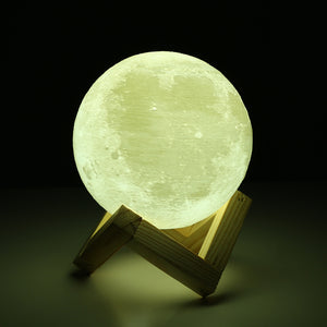 Lampe Lune Tactile - LUNO - - Esprit Mandala
