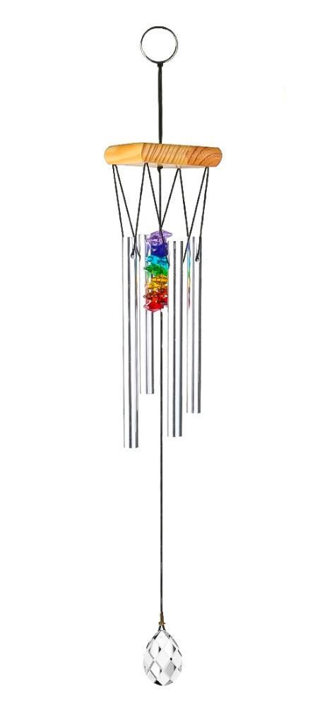 Carillon éolien étincelant Revêtement Cristal Attrape-soleil Reflet Coloré