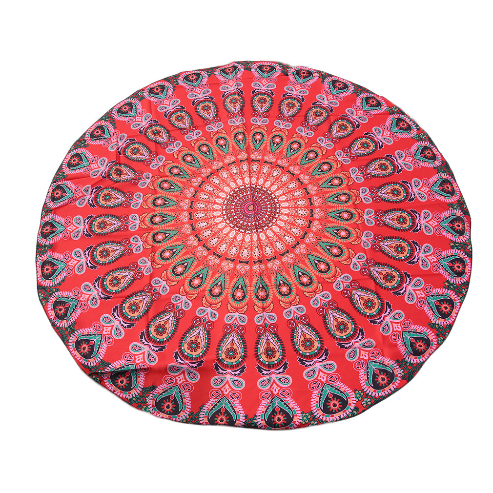 Serviettes rondes Mandala HIPPIE - Esprit Mandala
