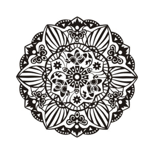 Sticker mural  Mandala FLORA - Esprit Mandala