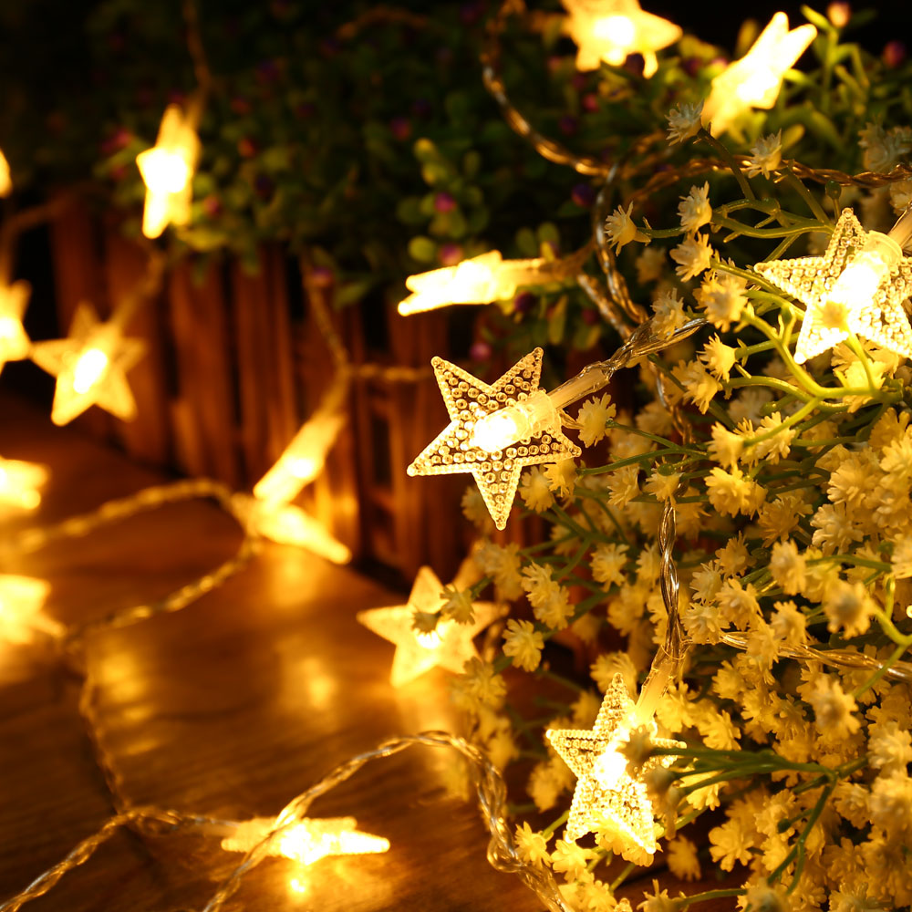 Guirlande lumineuse étoiles Adoric 5 m 40 LED Guirlande lumineuse