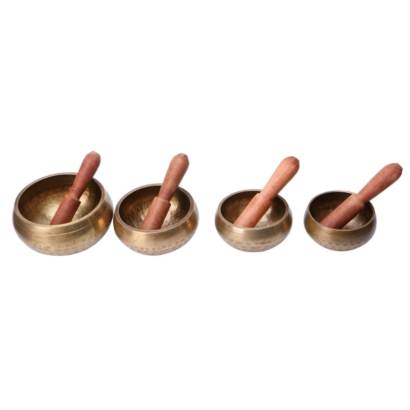 Bol Chantant Tibétain, Bol Sonore en Bois, Maillet Inclus pour Méditation, Guérison, Prière et Pleine Conscience Bol Chantant Tibétain, Bol Sonore en Bois, Maillet Inclus pour Méditation, Guérison, Prière et Pleine Conscience