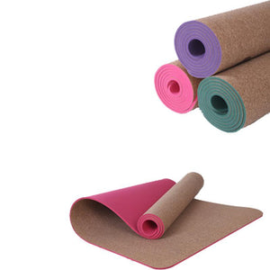 Le tapis de yoga en liège 4 mm