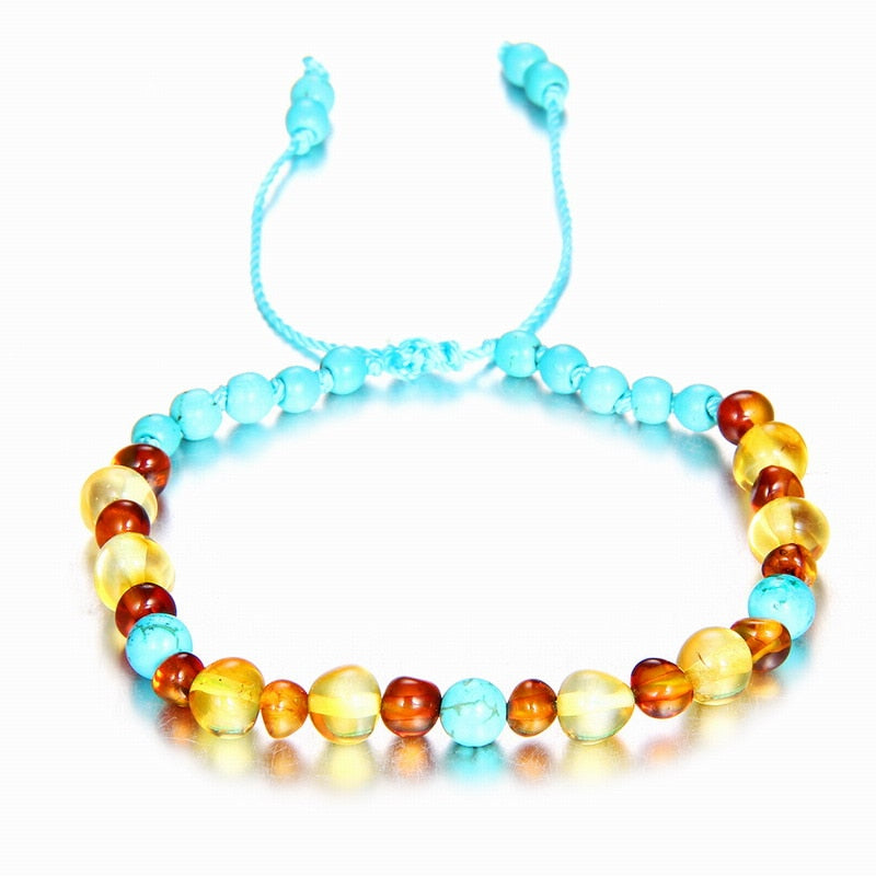 Bracelets AMBRE pour adulte ou bébé (7 modèles) - Esprit Mandala