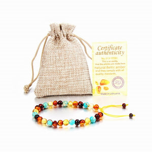 Bracelets AMBRE pour adulte ou bébé (7 modèles) - Esprit Mandala
