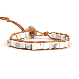 Bracelet MINIMAL (5 pierres au choix) - Esprit Mandala
