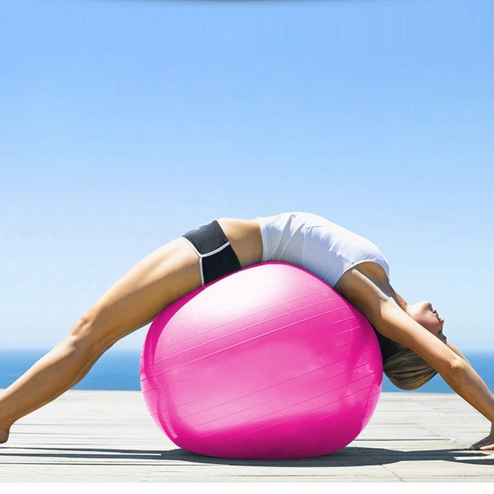 Swiss Ball - Ballon Yoga 65cm + (pompe offerte) MEDIUM+ - Esprit Mandala