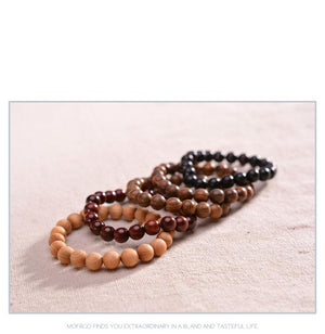 Bracelets (par 5) BOIS - Esprit Mandala